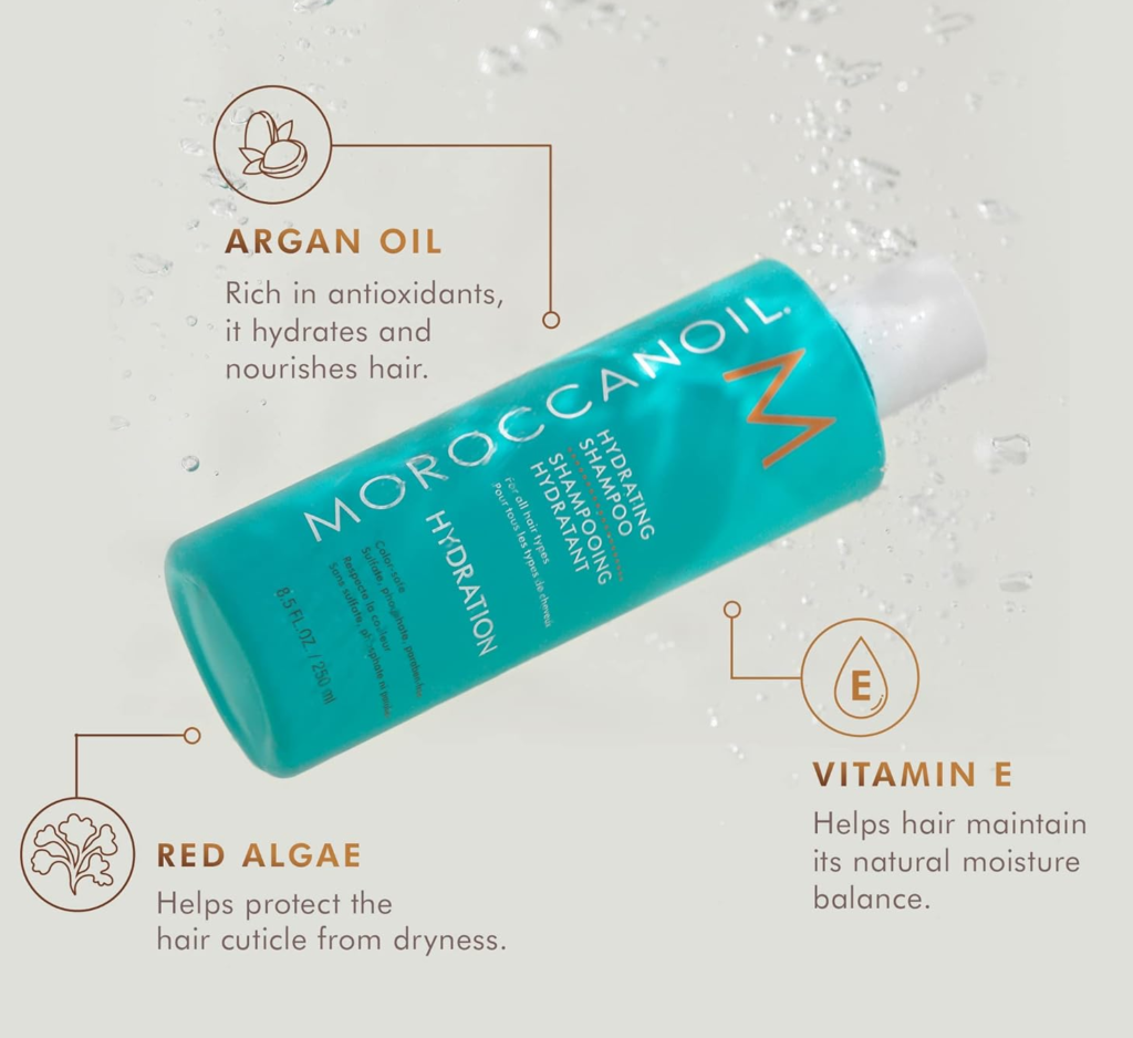 moroccanoil hydrating shampoo : Ingredients 