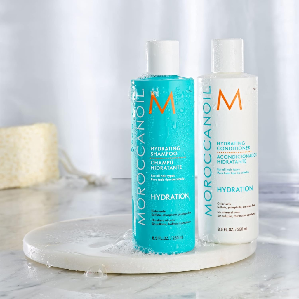 moroccanoil hydrating shampoo : packaging and size Options