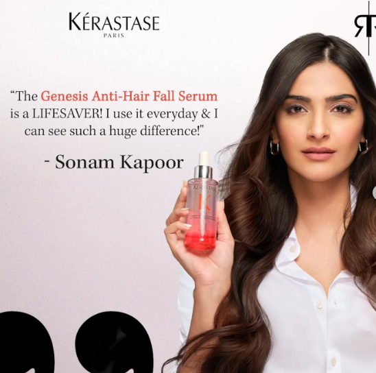 kerastase anti hair fall serum : testimonial 