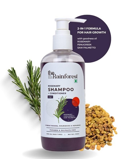 rosemary shampoo for hair growth 1.The Rainforest ROSEMARY SHAMPOO for Hair Growth