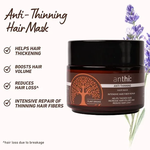 herbal hair mask 2.Anthi Anti-Hair Thinning Mask, Hair Thickening and Volume Boosting (FEATURE)