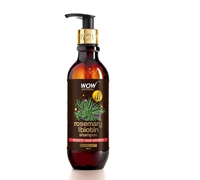 rosemary shampoo for hair growth 5.WOW Skin Science Rosemary & Biotin Hair Growth Shampoo